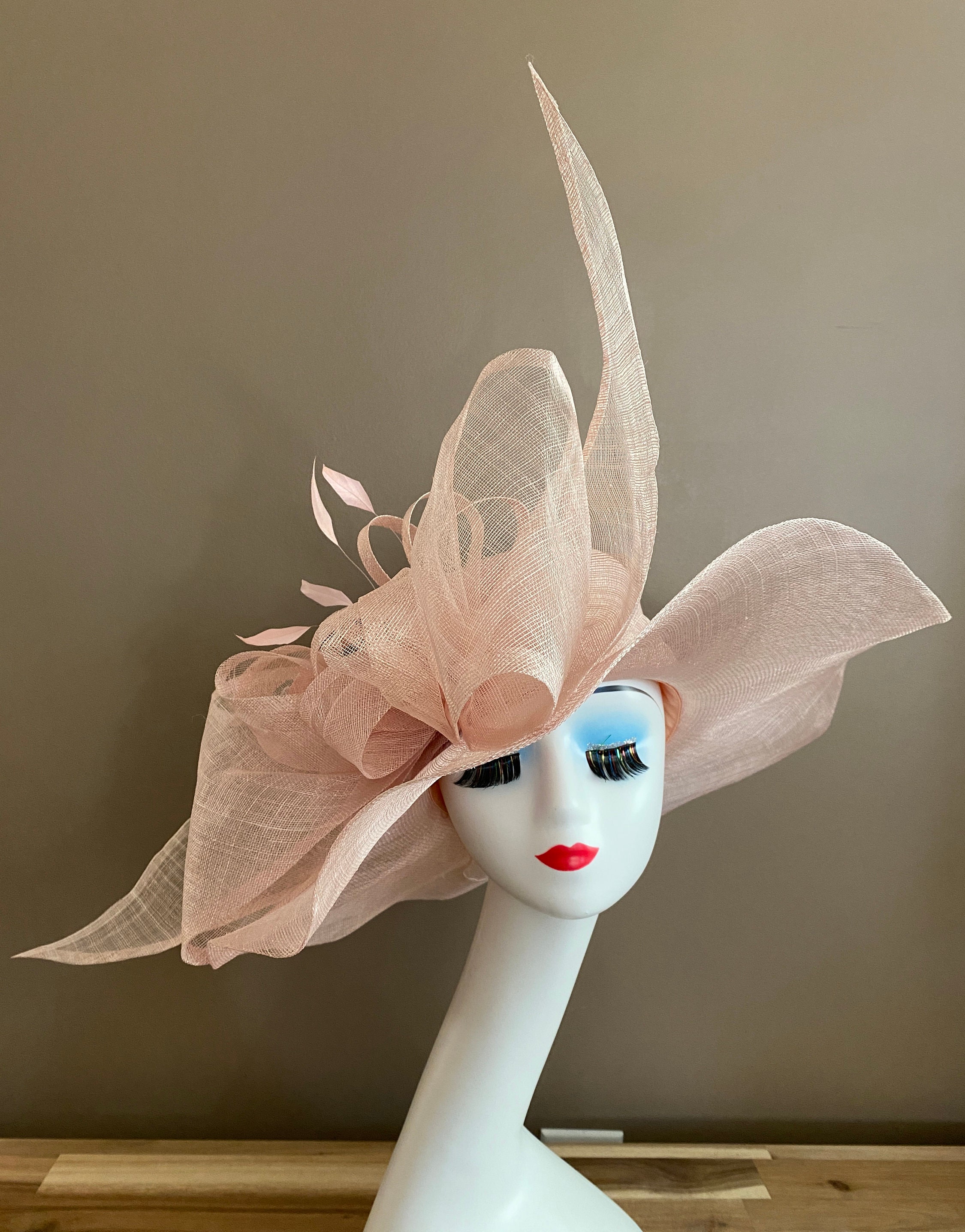 Peach Derby Hat - Etsy