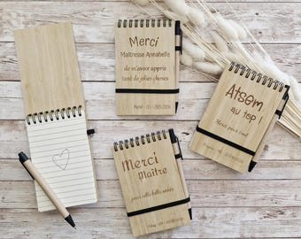 personalized notepad, end-of-year gift