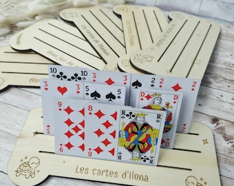 playing card game support