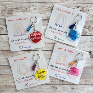 key ring gift end of year master master aesh and atsem personalized