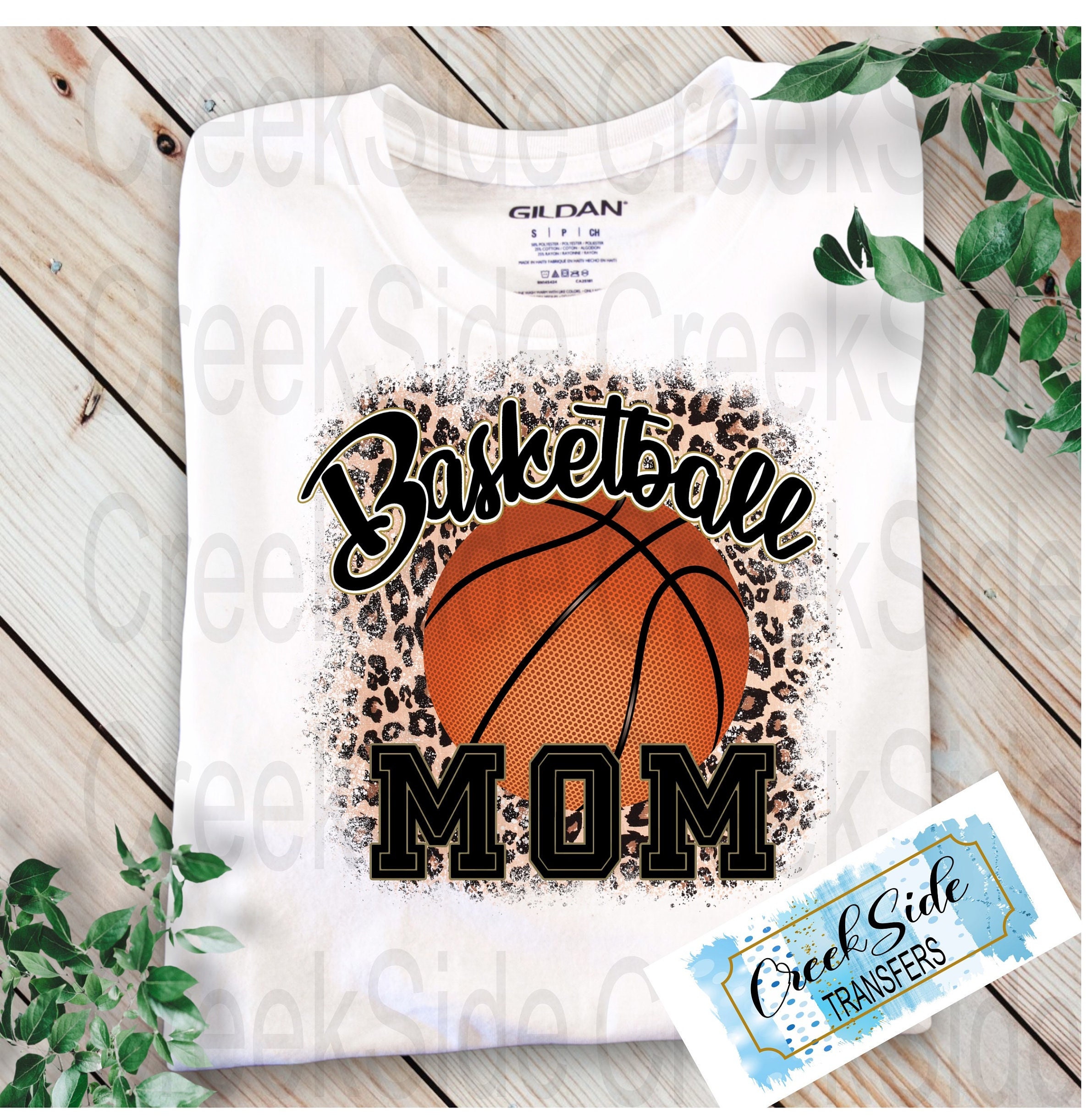 Basketball Mom Sublimation Transfer Ready to Press Leopard - Etsy
