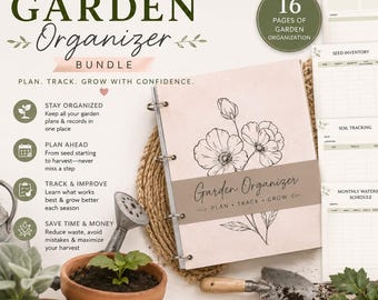 Paquete organizador de jardín