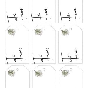 Elegant Gift Tag
