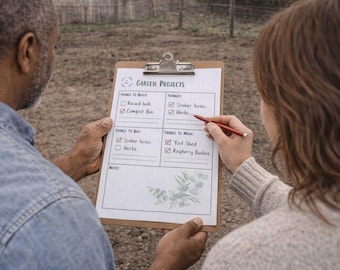 Garden Project Chart (Digital Download)