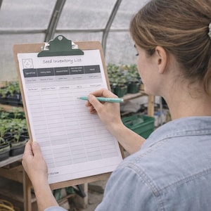 Seed Inventory List
