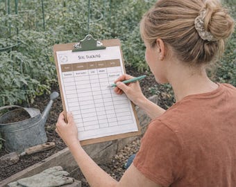 Soil Tracking Sheet | Garden Soil Test Results (Digital Download)