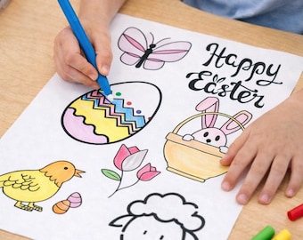 Easter Coloring Page