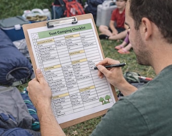 Camping Trip Checklist (Digital Download)