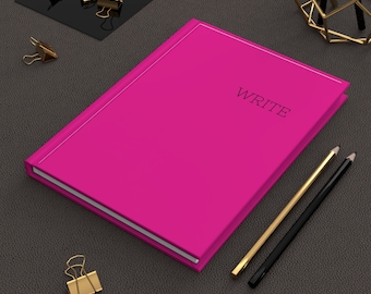 Hot Pink Writing Journal