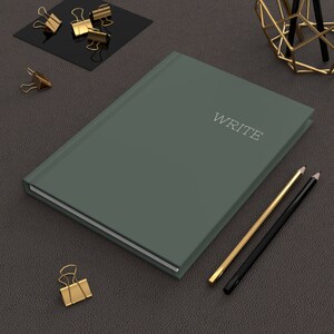Forest Green Writing Journal
