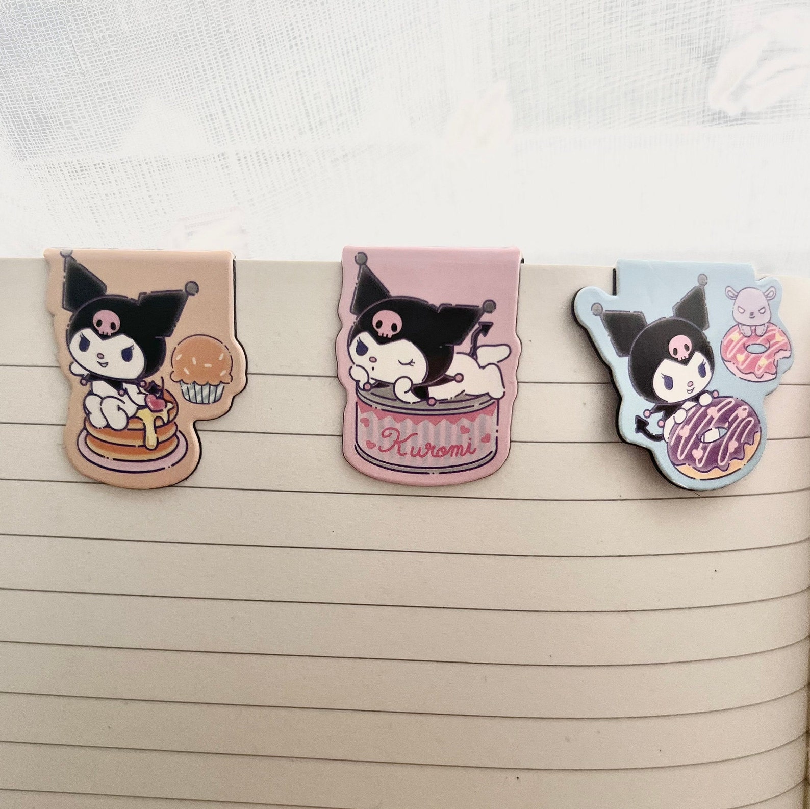 Bookmark Kuromi Hello Kitty My Melody Pompompurin Etsy