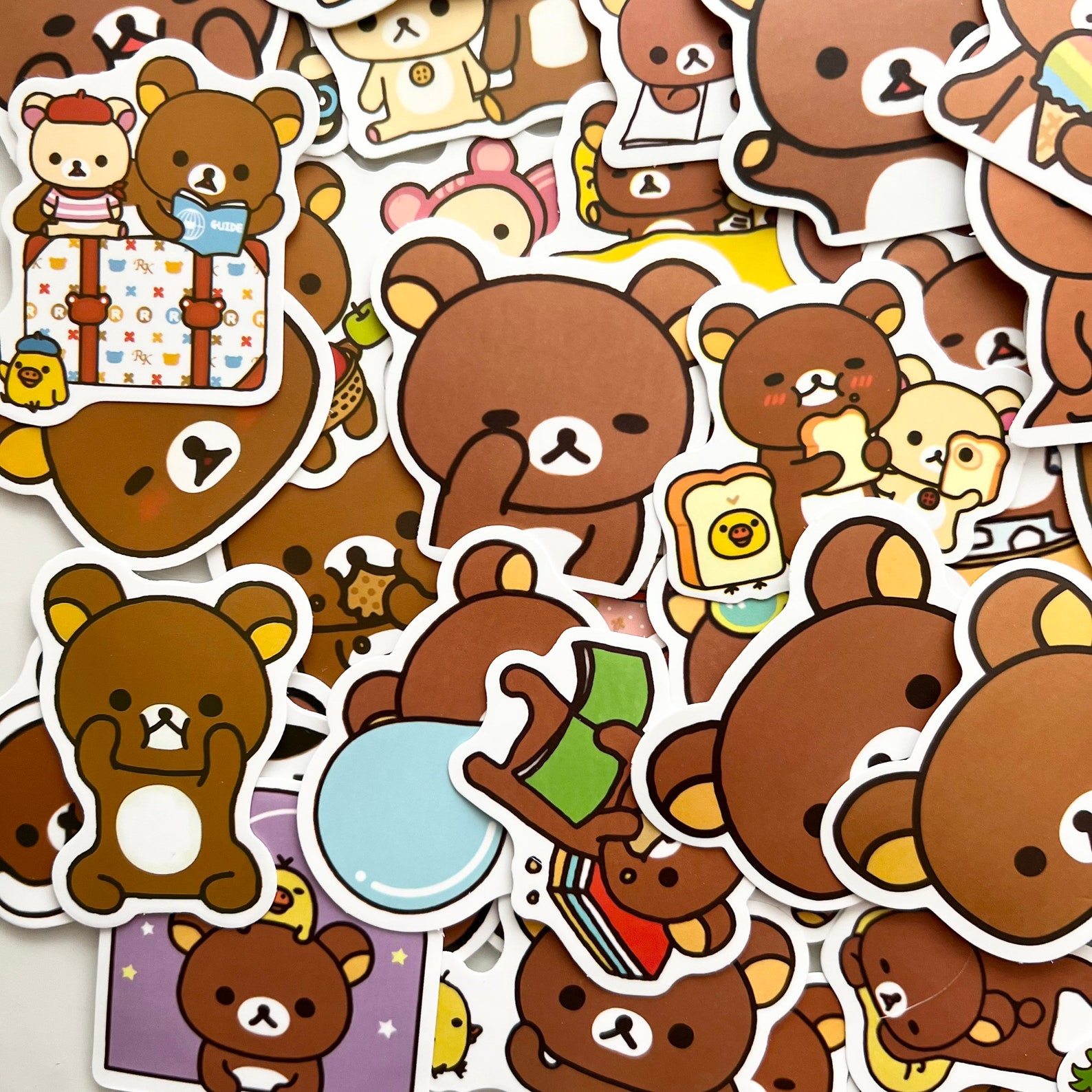 Rilakkuma Sticker Set Etsy