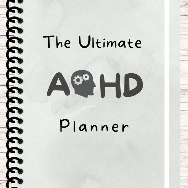 Adhd Desktop Planner Etsy