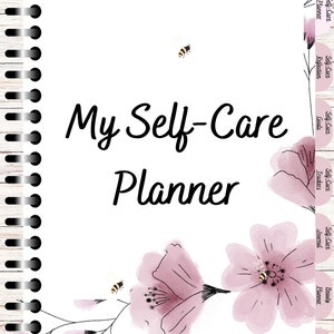 Self Care Digital Planner | GoodNotes, Notability, ClickUp and more | iOS, Android | PDF Download | ipad, tablet, desktop