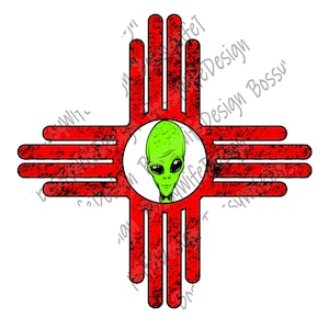 Alien Zia  Digital Download png, svg