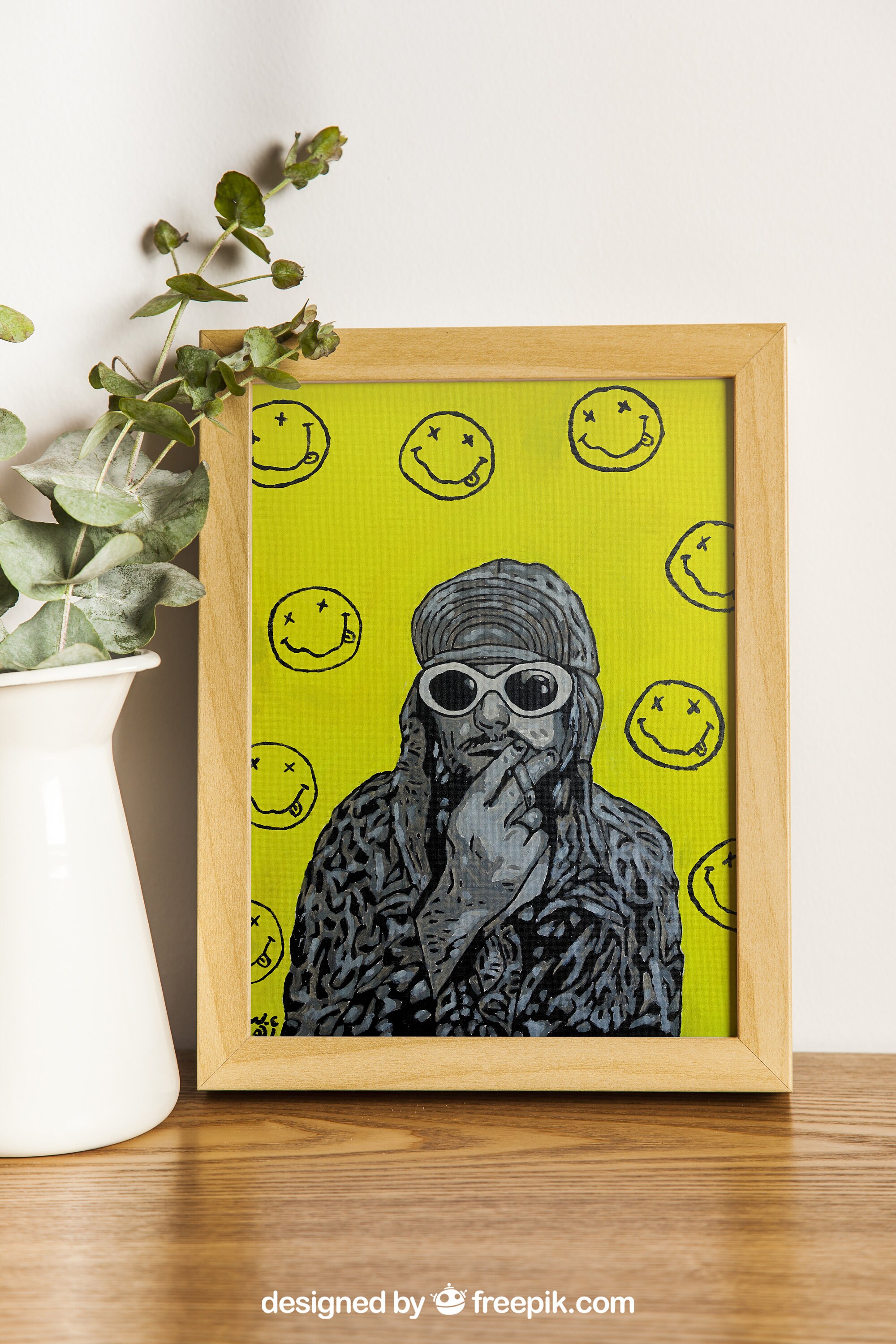 Kurt Cobain Nirvana Pop Art 8x10 Gloss Print - Etsy