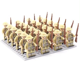 Soldiers Army Brick Figures - Collect, Build, Recreate Battles!