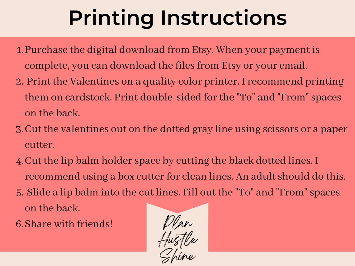 You're the Balm Valentine Printable Chapstick Lip Balm Unique Kids