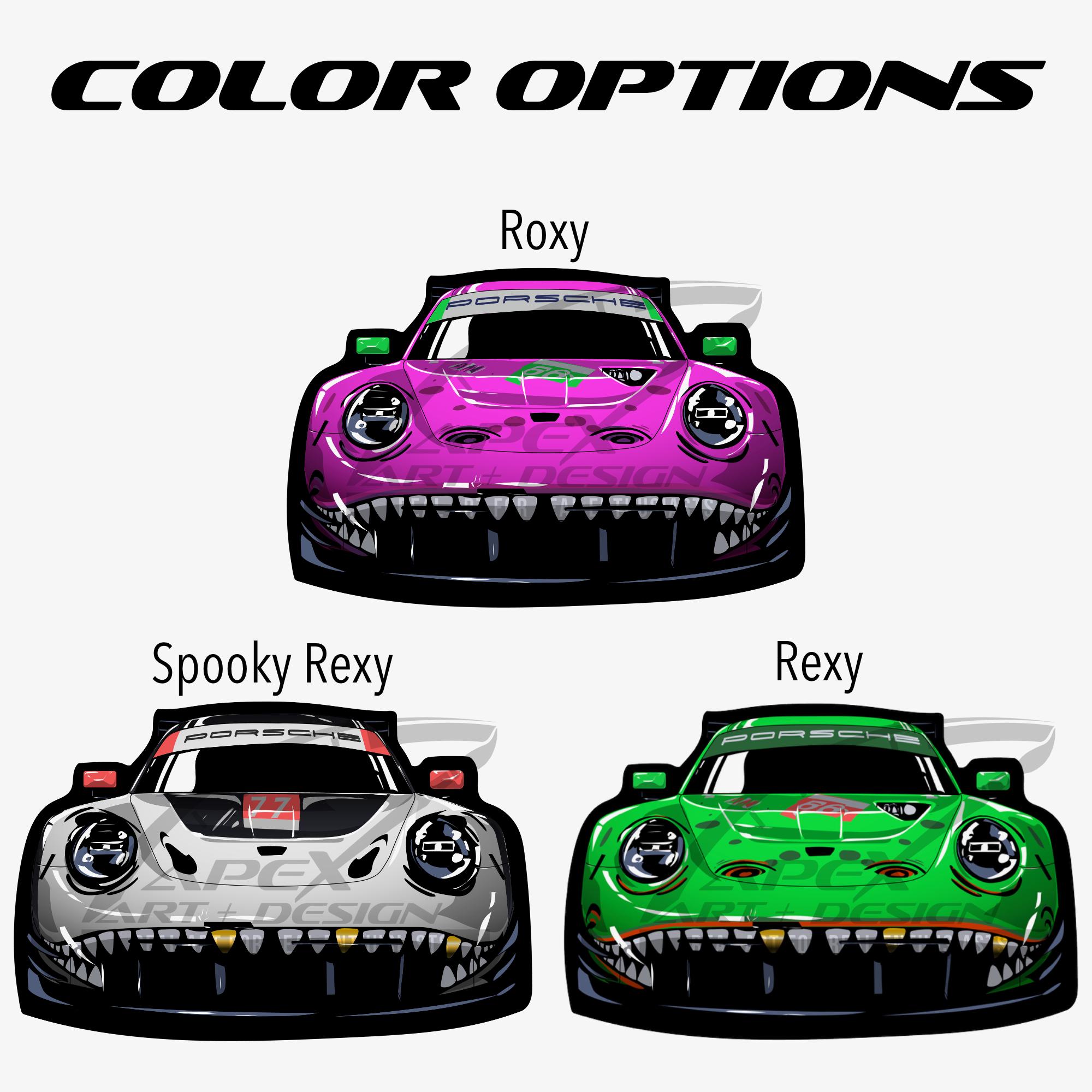 Rexy AO Racing Vinyl Sticker - Etsy