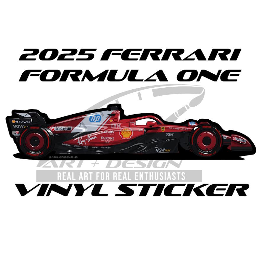 Ferrari decal - Etsy 日本