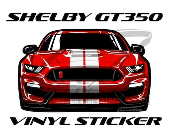 Shelby GT350 Vinyl Sticker