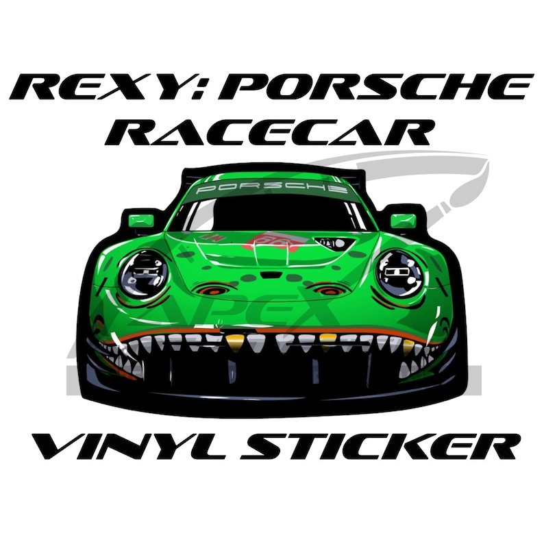 Rexy AO Racing Vinyl Sticker - Etsy