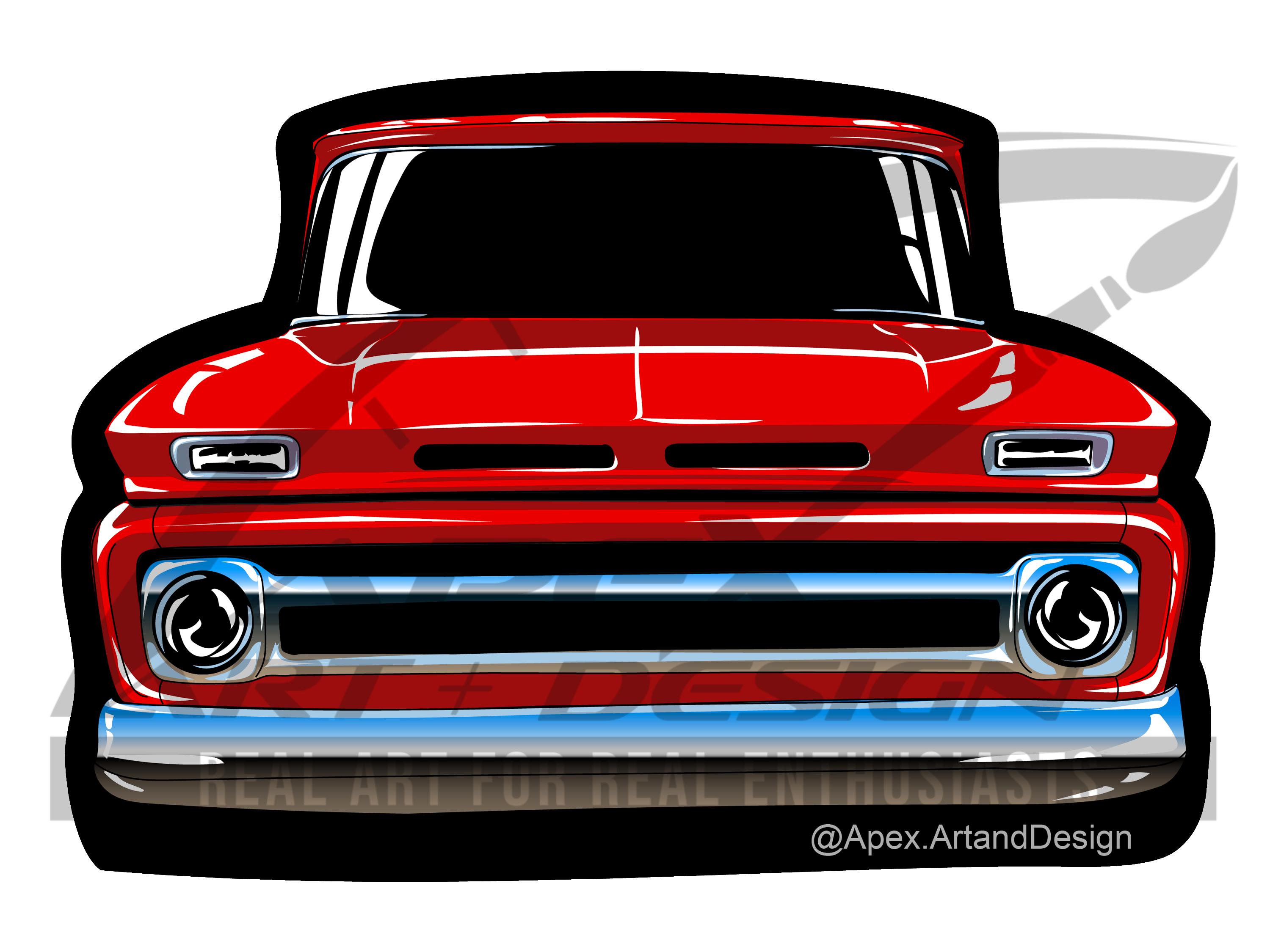 1960's C10 Vinyl Sticker - Etsy