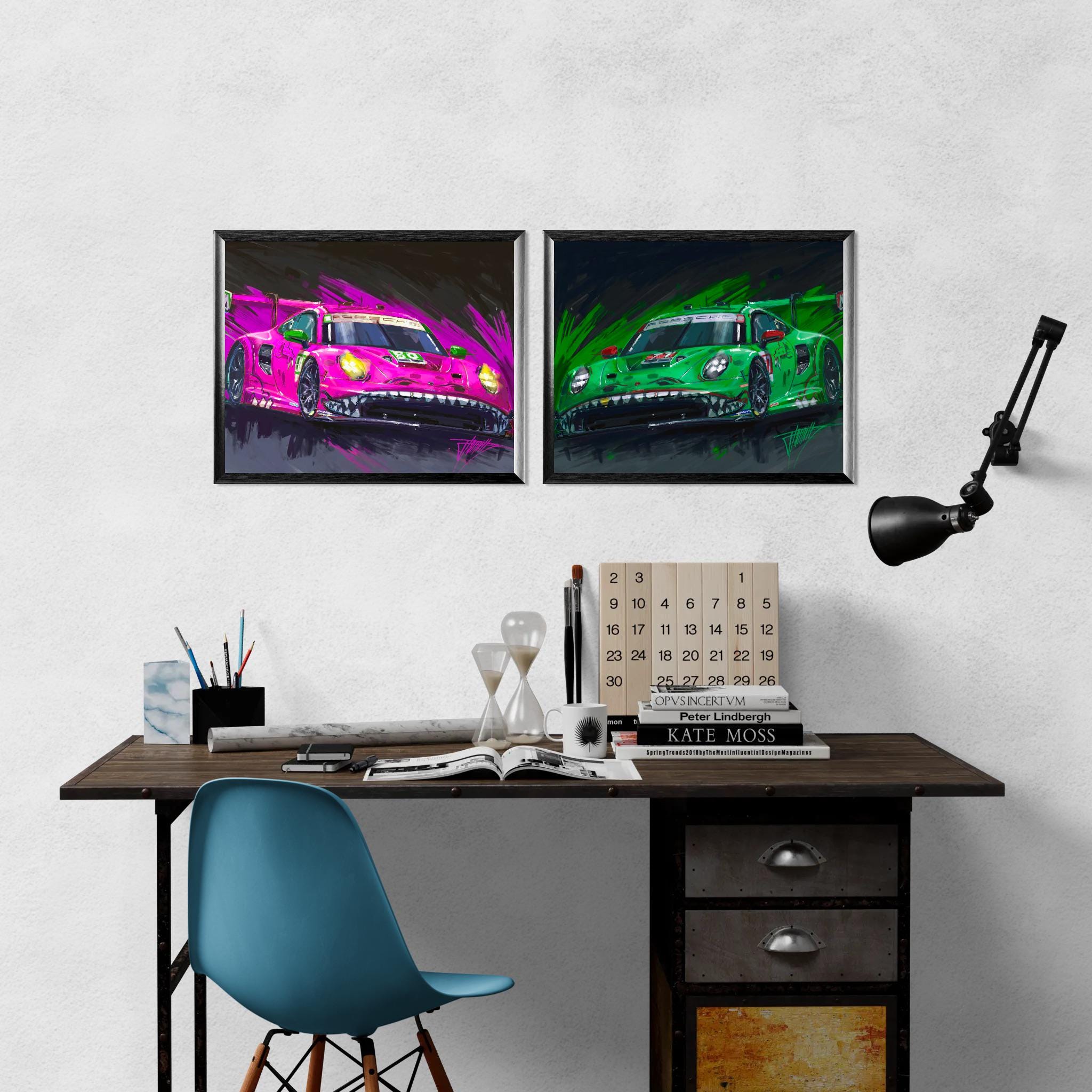 Rexy AO Racing Porsche Print of an Original Painting - Etsy