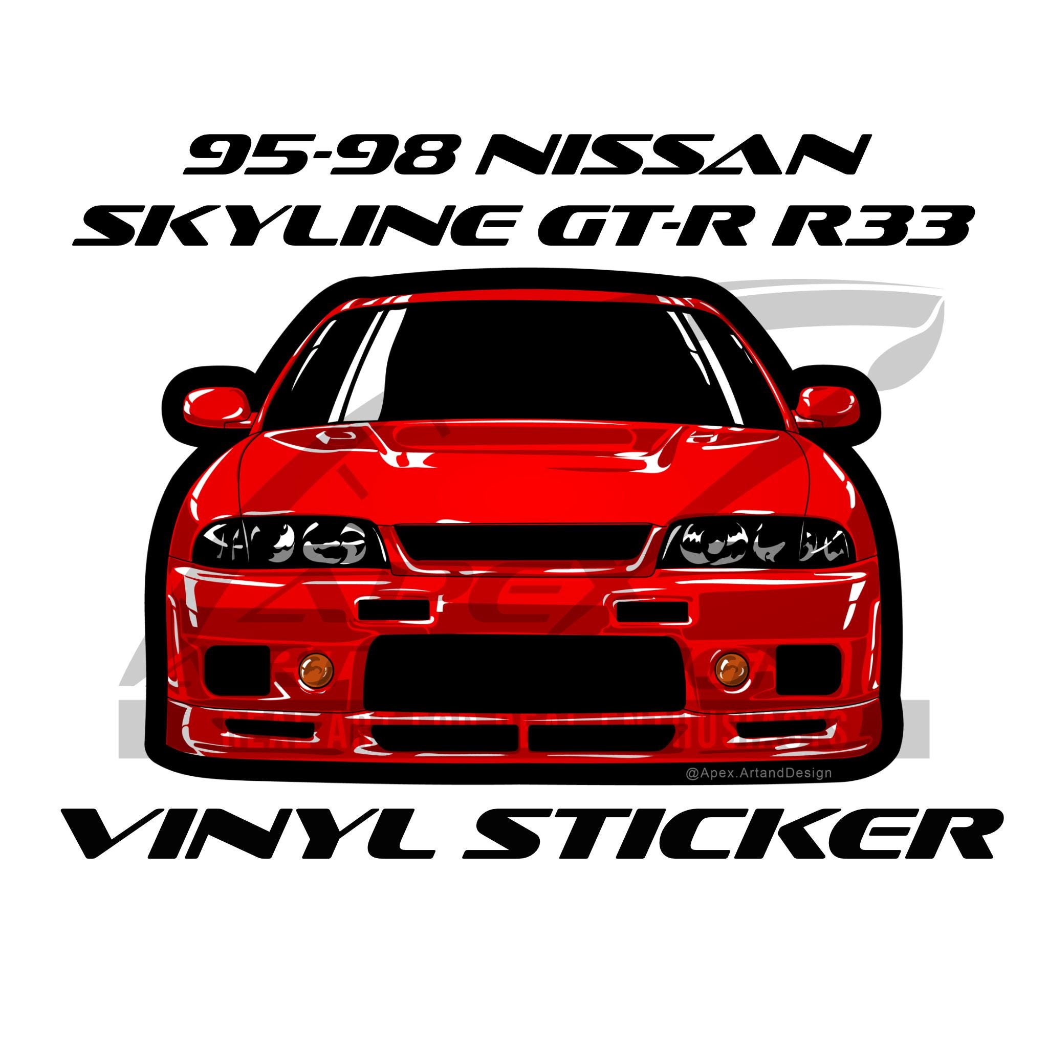 Nissan skyline gtr r r33 - Etsy 日本