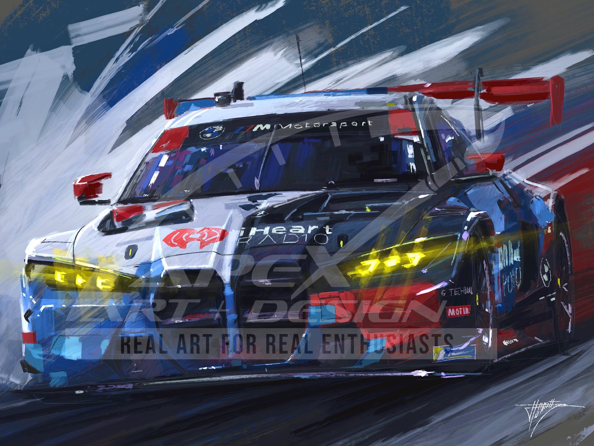 2026 Paul Miller Racing BMW - GTD Pro IMSA Racing Poster - Etsy