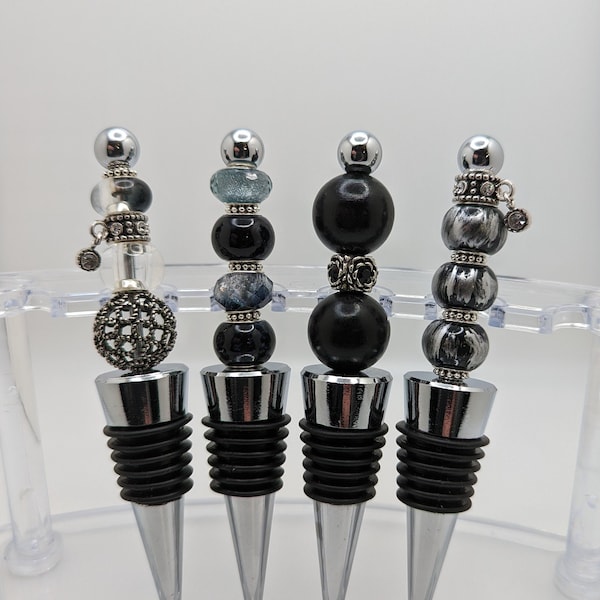 Beaded Wine Stopper Etsy