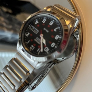 DISCONTINUED Seiko Men's Core Railroad-approved Solar - Etsy