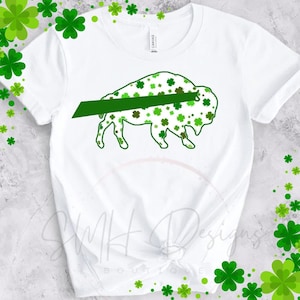 St Patricks Day Gnomes Irish Leopard Plaid Buffalo-Bill T-Shirt St Patricks Day Gnomes Irish Leopard Plaid Buffalo-Bill T-Shirt