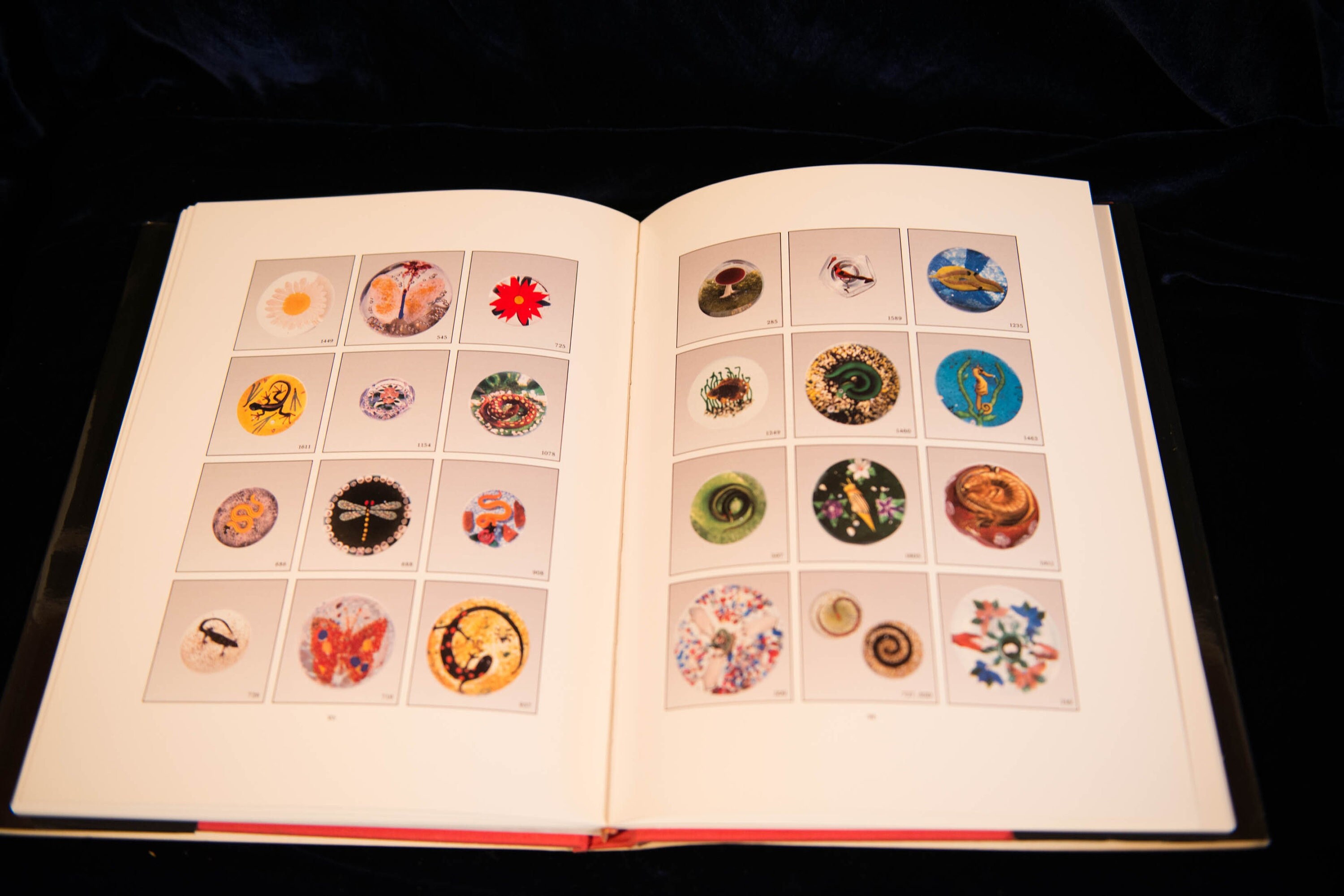 Glass Paperweights Hardcover Book of the Bergstrommahler Museum