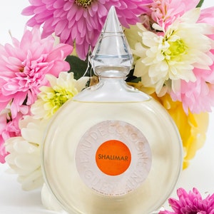Guerlain Shalimar Eau De Keulen ronde verzamelfles uit de jaren 70 Frans parfumparfum