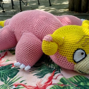 Galarian Slowpoke Crochet Pattern
