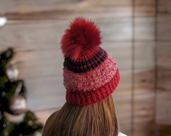 Fur Fluffy Pompom Women