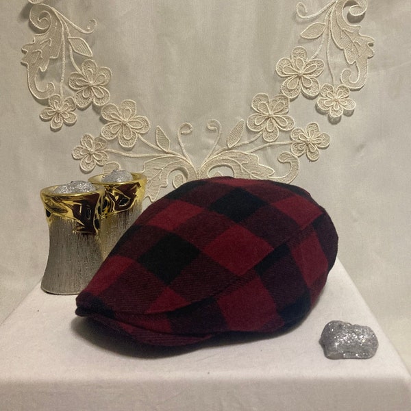 Checkered Hat - Etsy