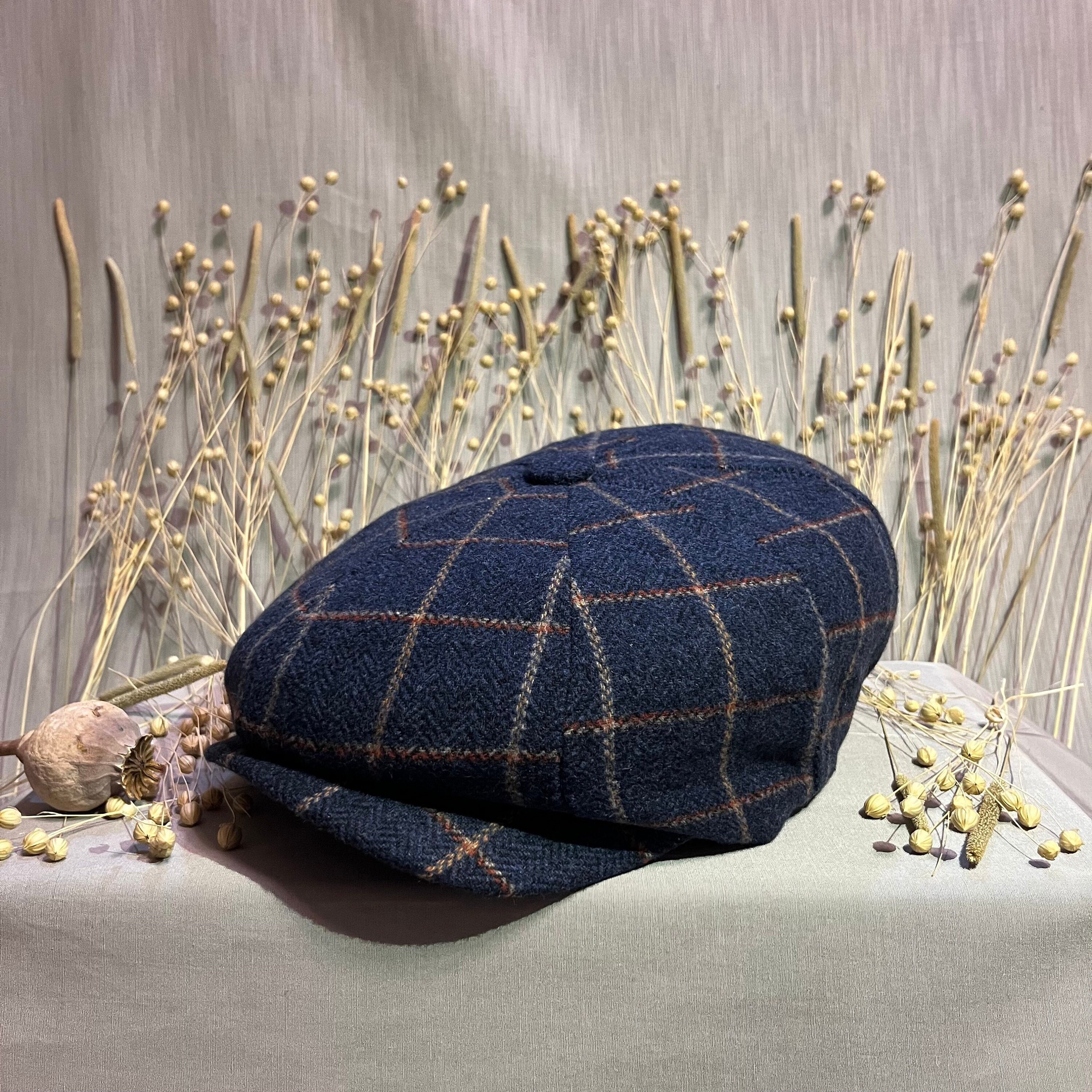 Plaid scally on sale cap