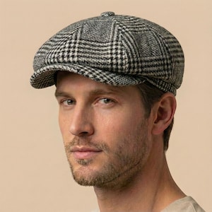 Checkered Newsboy - Etsy display picture 1
