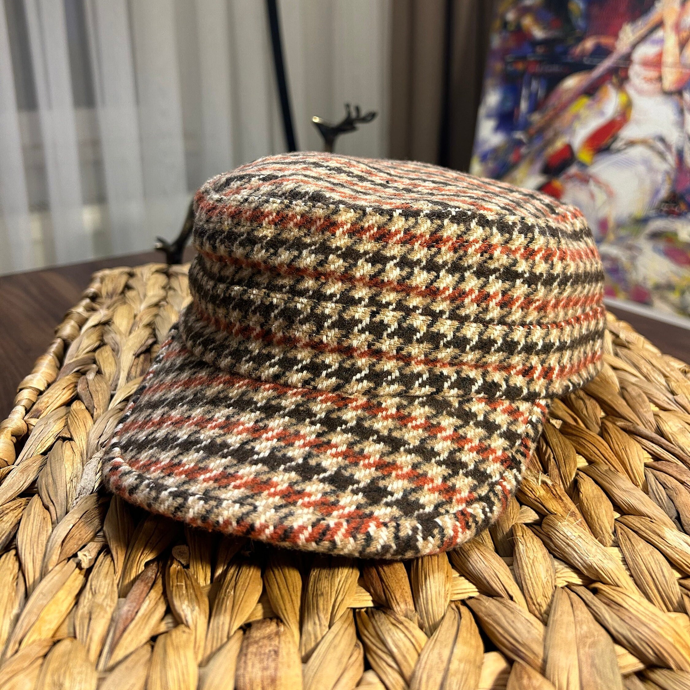 Crowbar Pattern Cadet Cap, Castro Hat, Adjustable Sun Hat, Army Style ...