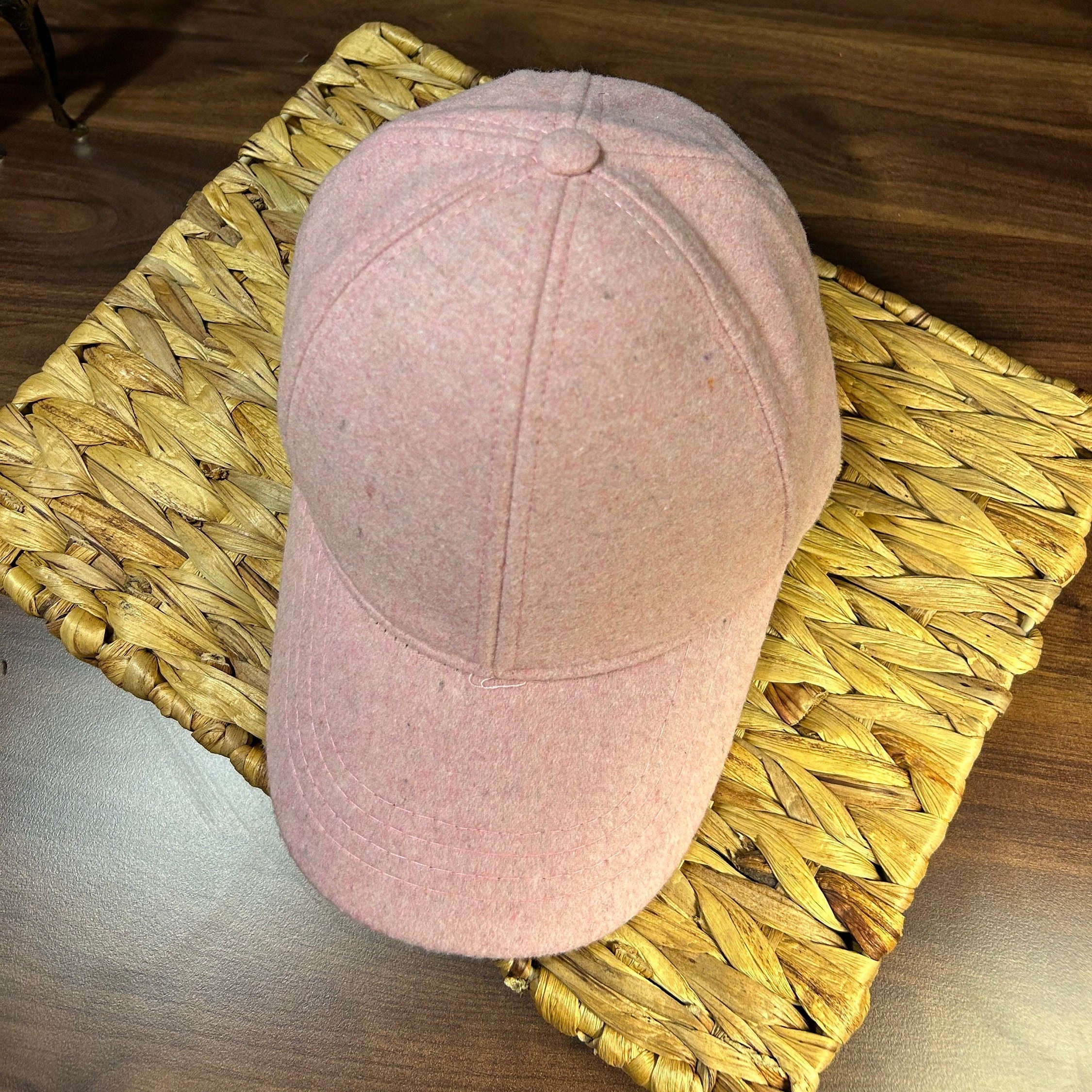 Women\'s A Pink Winter Warm Classic Wool Adjustable Baseball Style Hat Cap NEW YORK YANKEES WOMEN main image 3