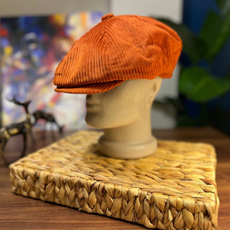 Reyox Casquette Beret Plate Gavroche Coton Unisexe - Chapeau Ivy Style Vintage