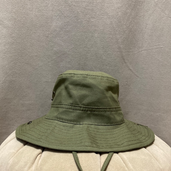 Versatile Green Safari Hat, Sun Protection, Chin Strap Versatile Green Safari Hat, Sun Protection, Chin Strap