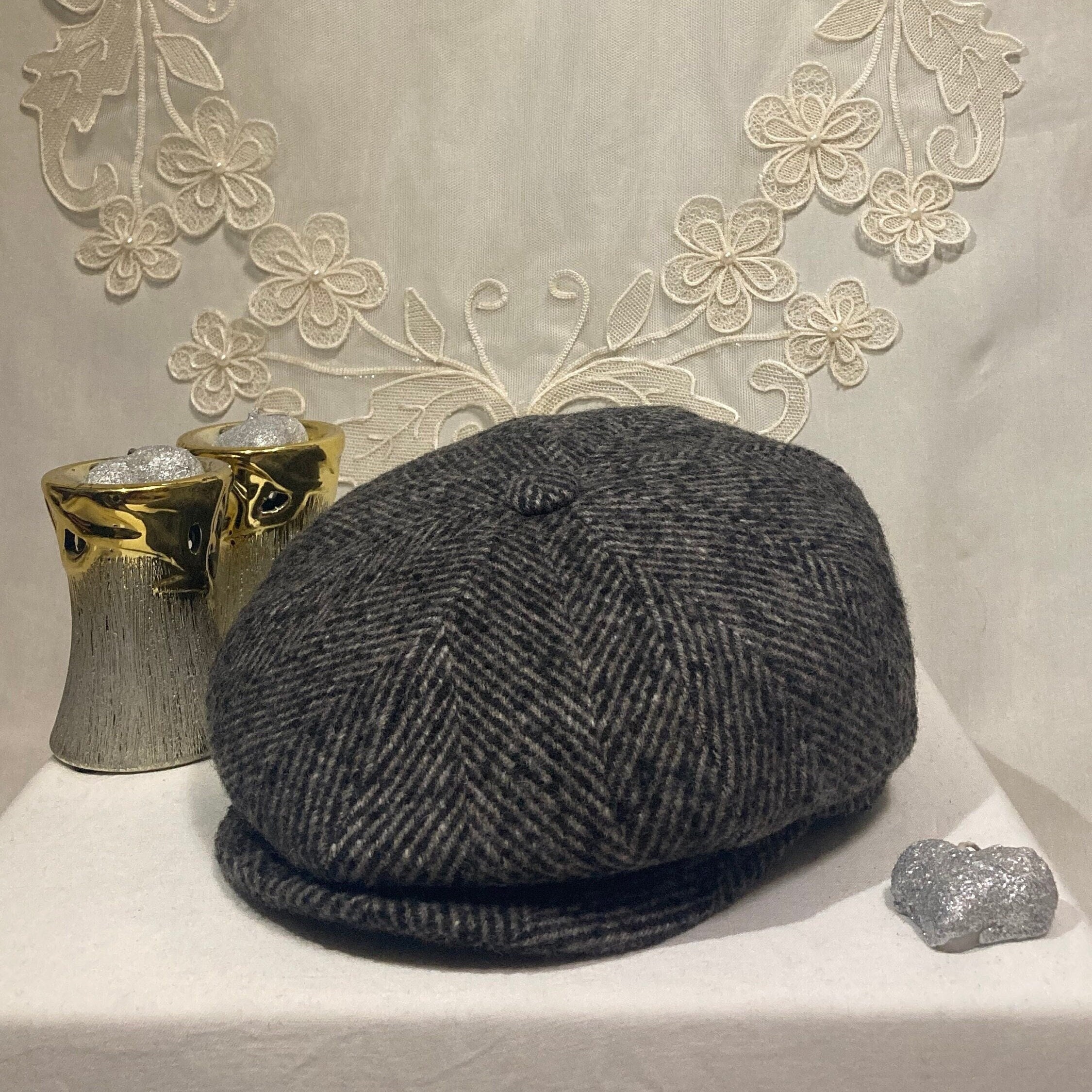HIGHER×HARRIS TWEED HERRINGBONE BERET il_1080xN.1766164812_i2sd.jpg