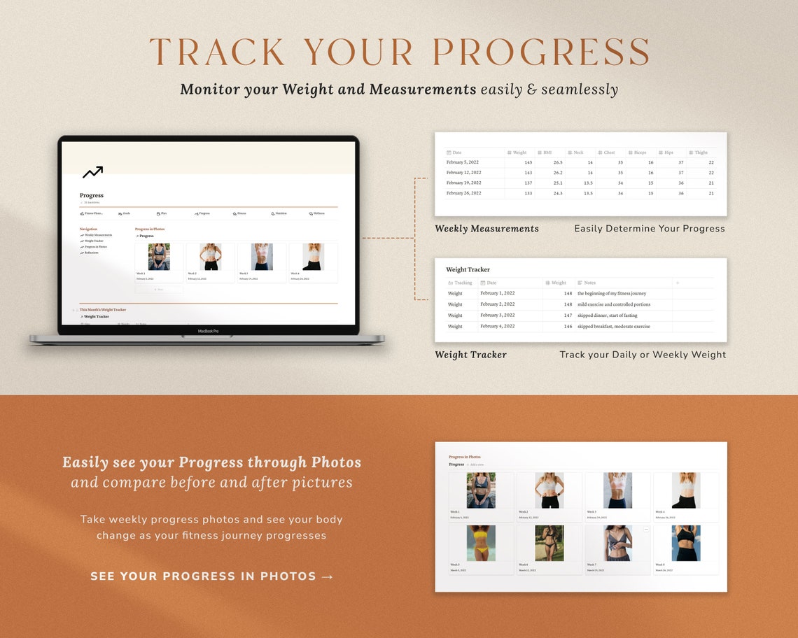 Notion Template Fitness Planner Weight Loss Planner Gym Etsy Notion Template Fitness Planner Weight Loss Planner Gym Etsy
