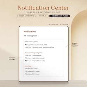 Notion Template Event Planner, Party Checklist, Event Organizer Notion ...