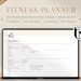 Notion Template Fitness Planner Weight Loss Planner Gym Journal, Fitness Tracker Workout Plan, Notion Dashboard Self Care Wellness Health 