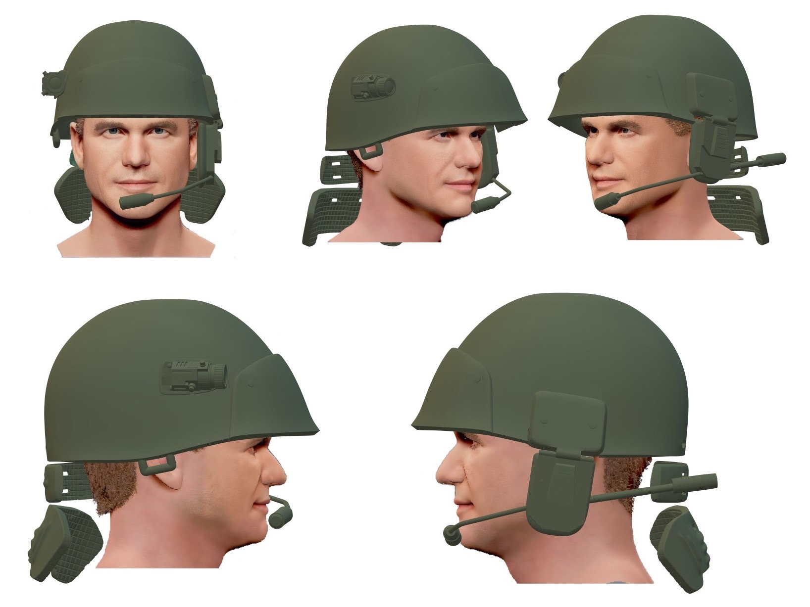 3D Print Model Aliens Colonial Marine USCM Helmet Files Cosplay Replica