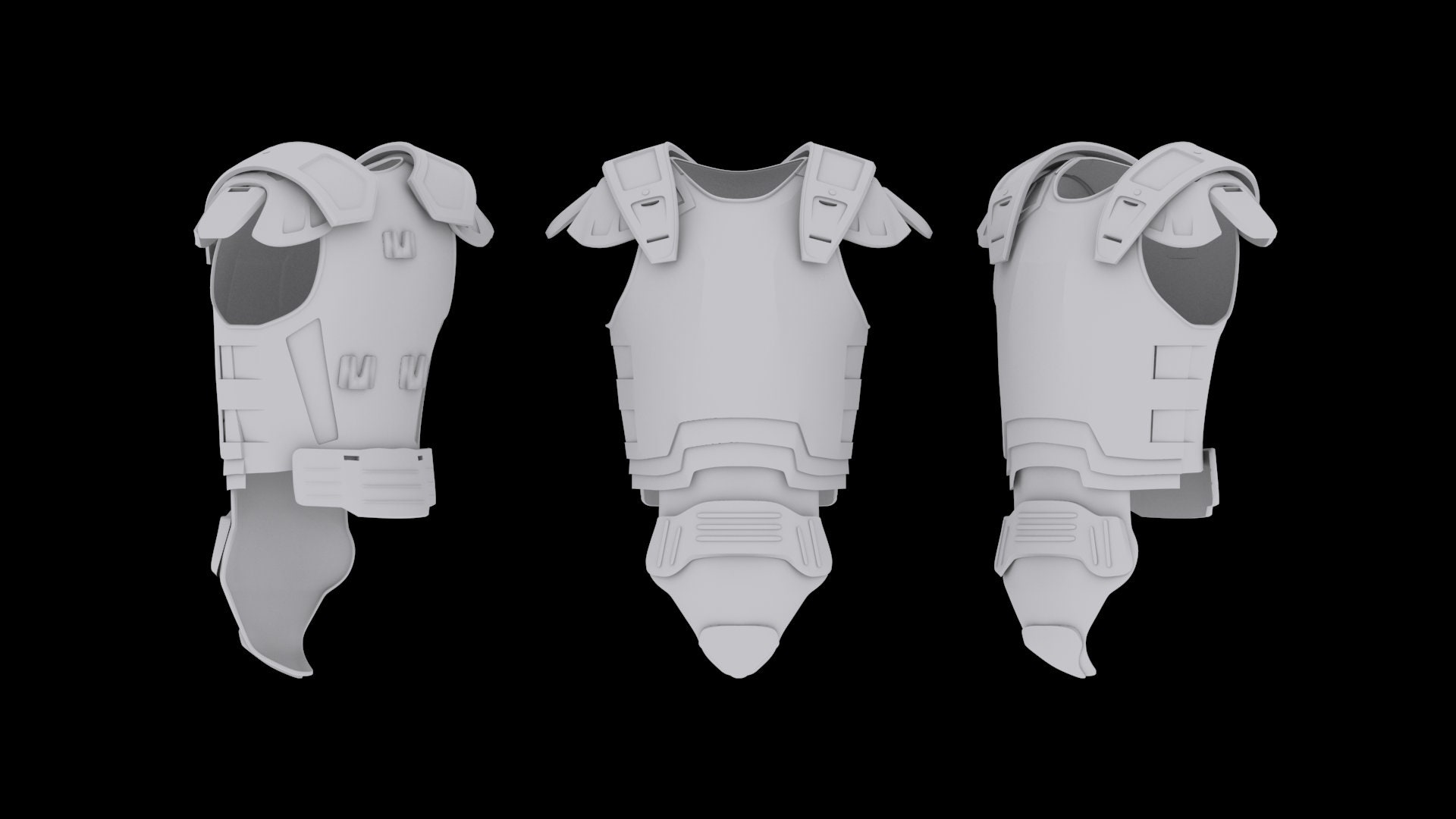 3D Print Model Colonial Marine STL Files Armour Replica Prop Cosplay V1